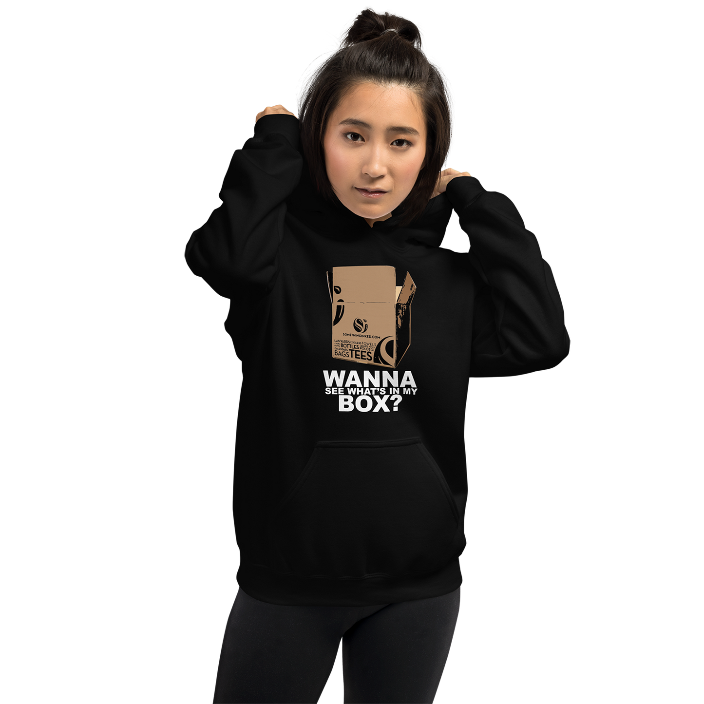 Only Boxes Hoodie - Black